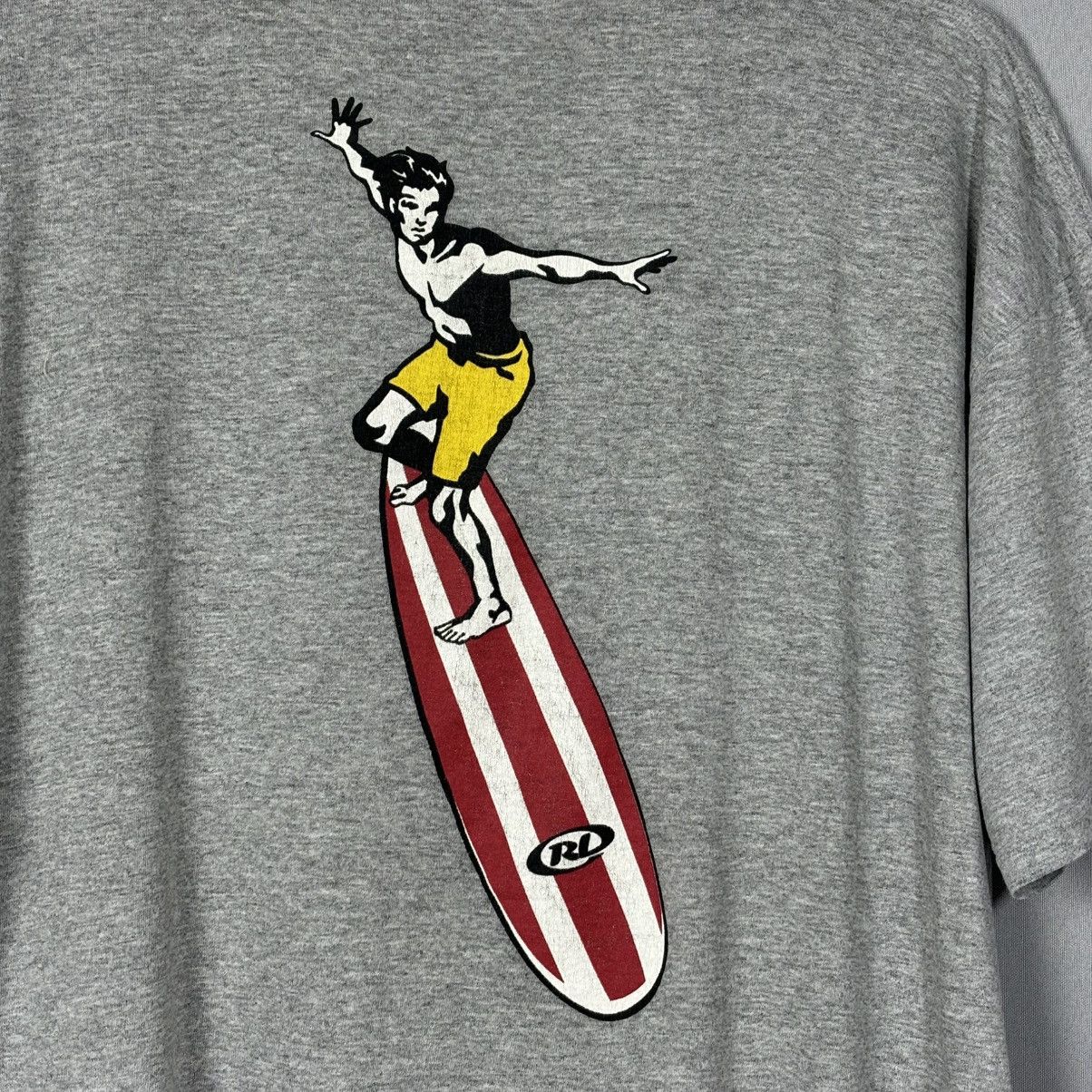 Ralph Lauren Ralph Lauren Polo Surf t-shirt big logo grey xl 2 side Size US XL / EU 56 / 4 - 6 Thumbnail