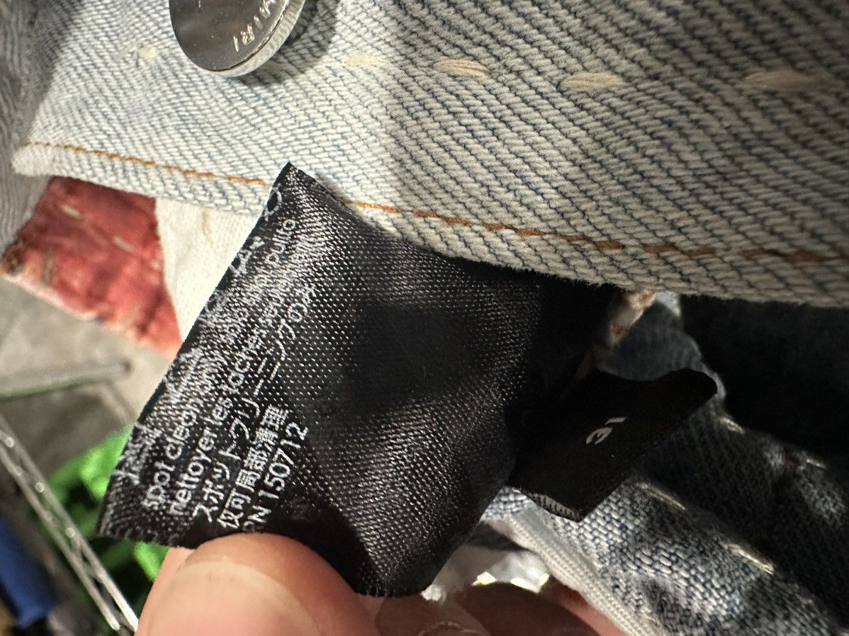 Amiri Amiri Aloha Boro Straight Leg Jeans Size US 31 - 5 Thumbnail