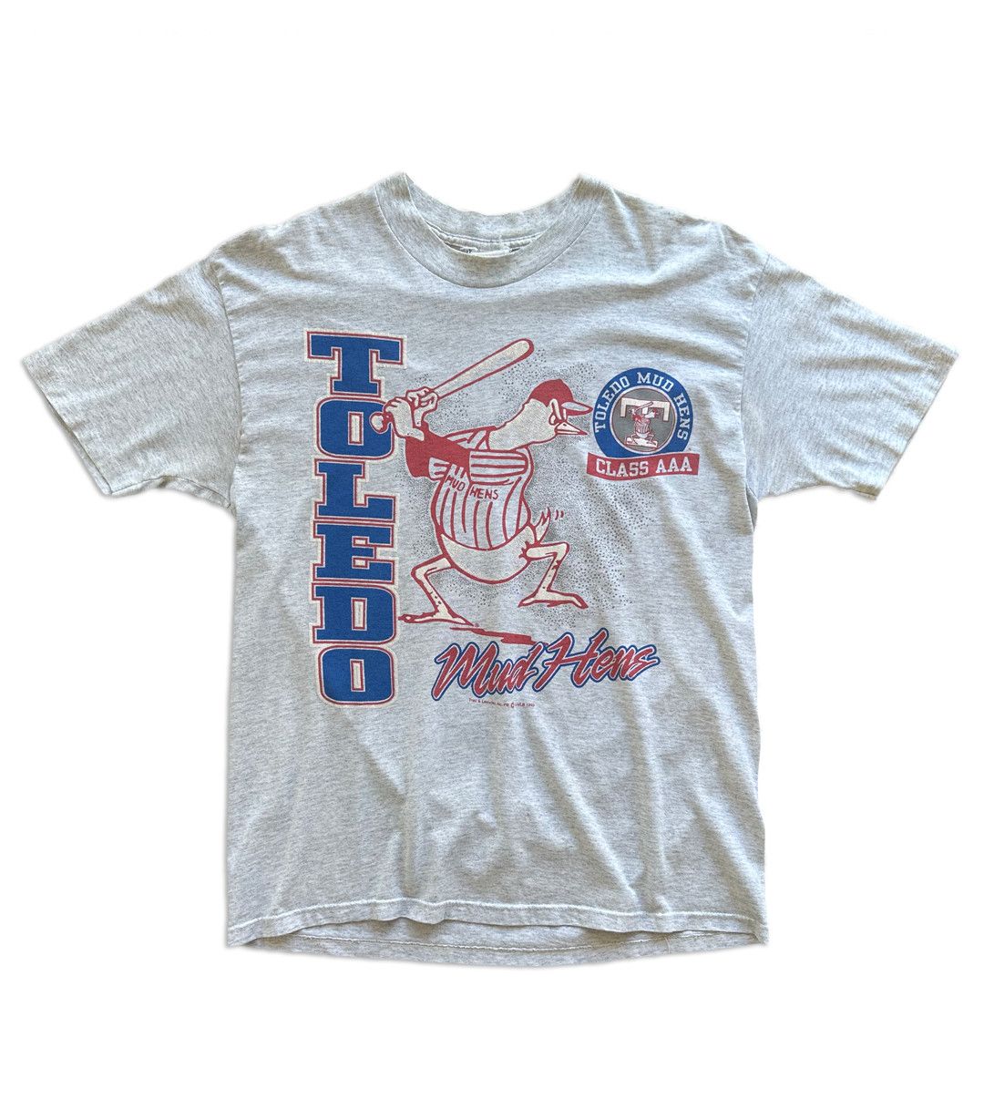 Vintage 1993 Vintage Toledo Mud Hens T-Shirt Size US L / EU 52-54 / 3 - 1 Thumbnail