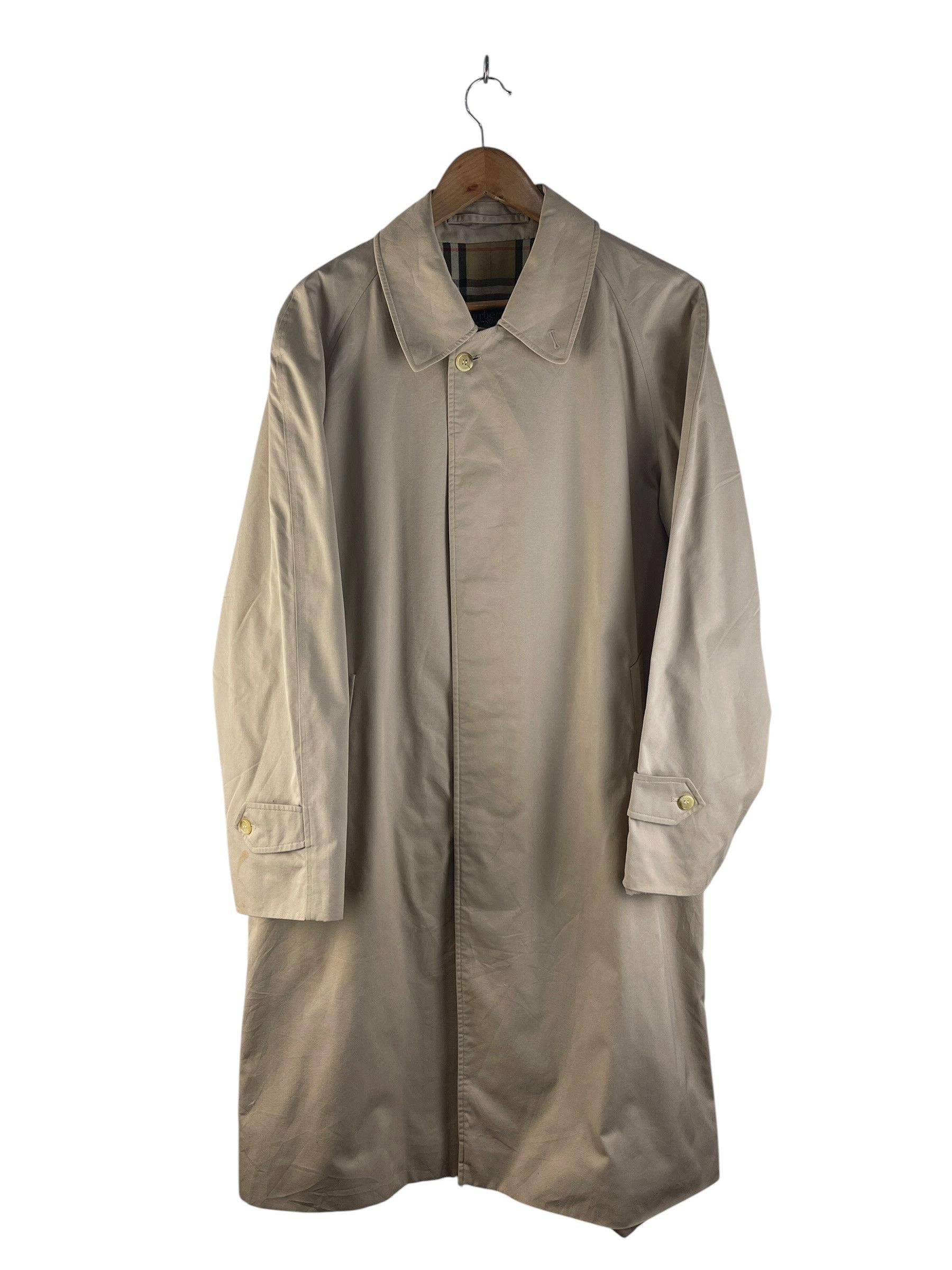 Burberry Prorsum Vintage Burberrys’ London Nova Check Coat Made In England Size US M / EU 48-50 / 2 - 2 Thumbnail