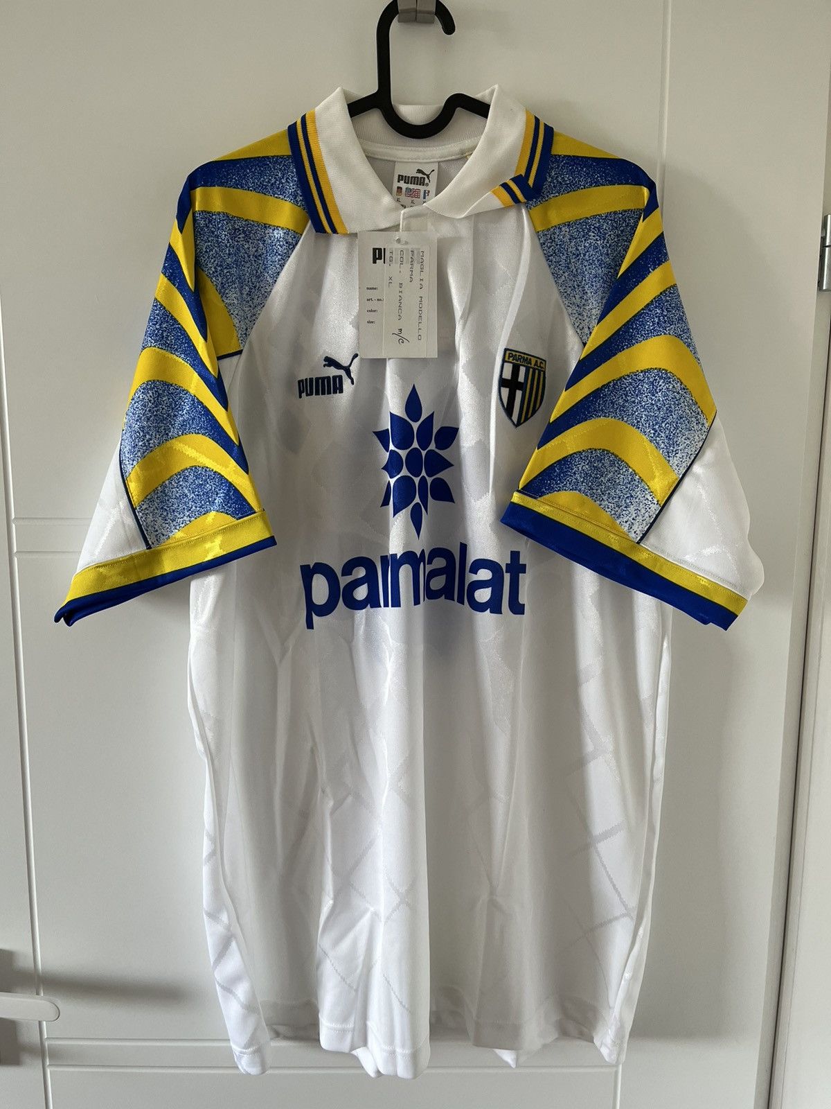 Parma Puma 1996/1997 domowa Stoichkov Vintage — zdjęcie 3