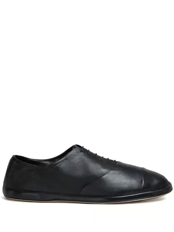 Marni o1w1db10325 Leather Derby Shoes in Black Size US 7 / EU 40 - 1 Thumbnail
