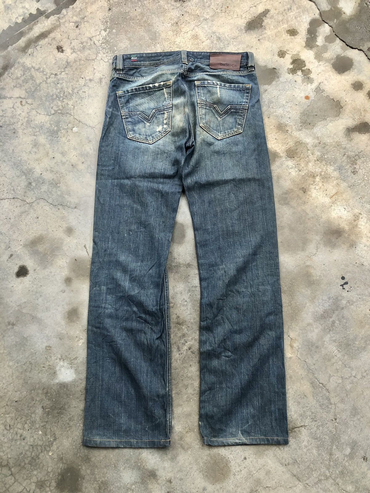 Diesel DIESEL LARKEE WASHED BLUE DENIM Size US 31 - 6 Thumbnail