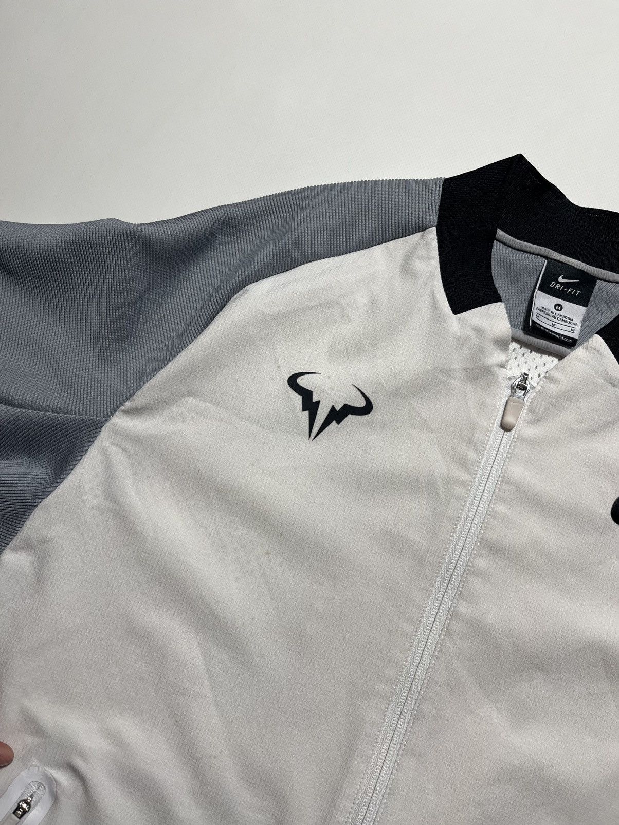 Nike Nike Premier Rafael Nadal Bomber Zip Jacket Size M Size US M / EU 48-50 / 2 - 11 Thumbnail