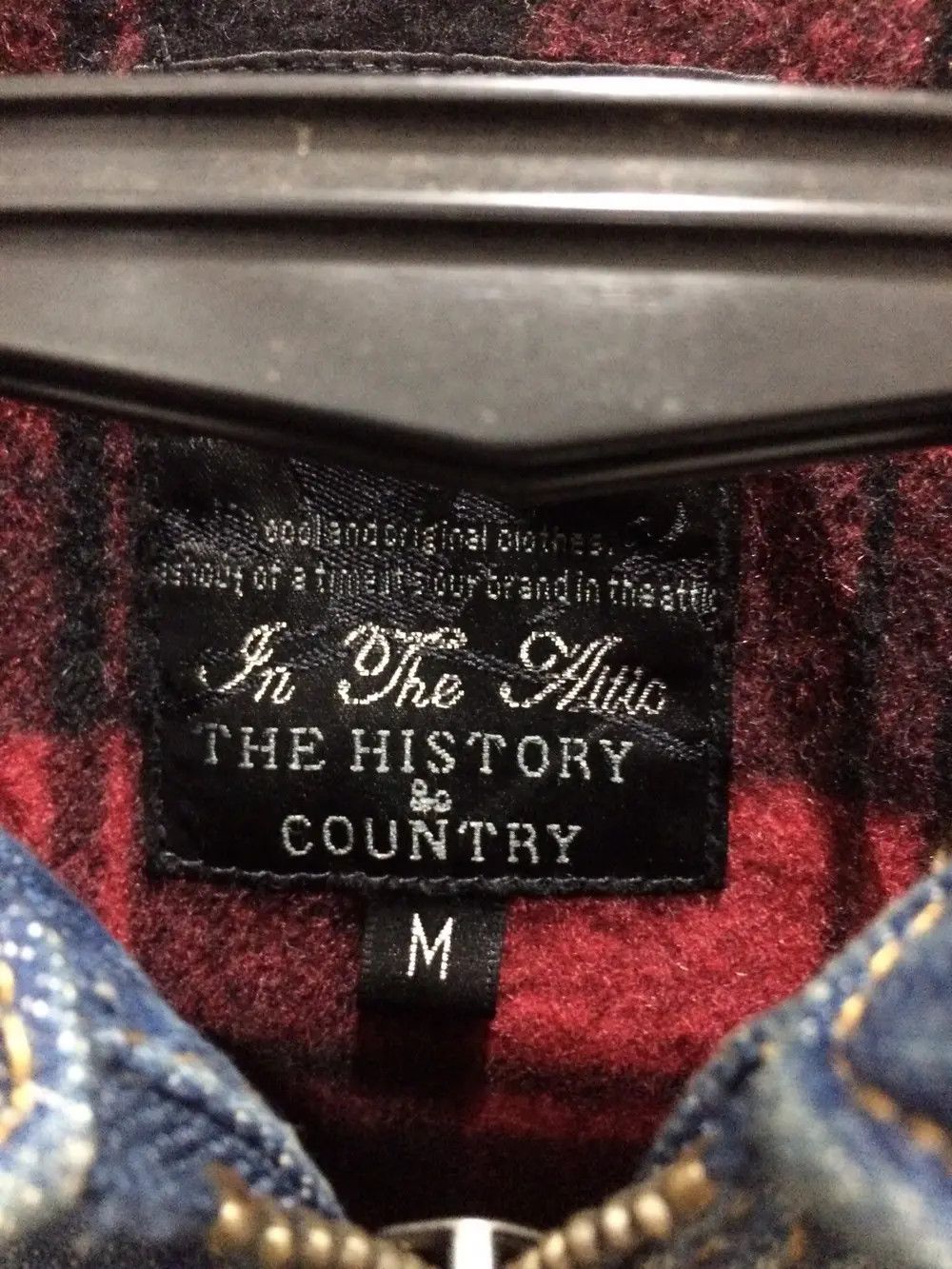 In The Attic Japanese Brand In the Attic Distressed Denim Jacket Size US S / EU 44-46 / 1 - 3 Thumbnail