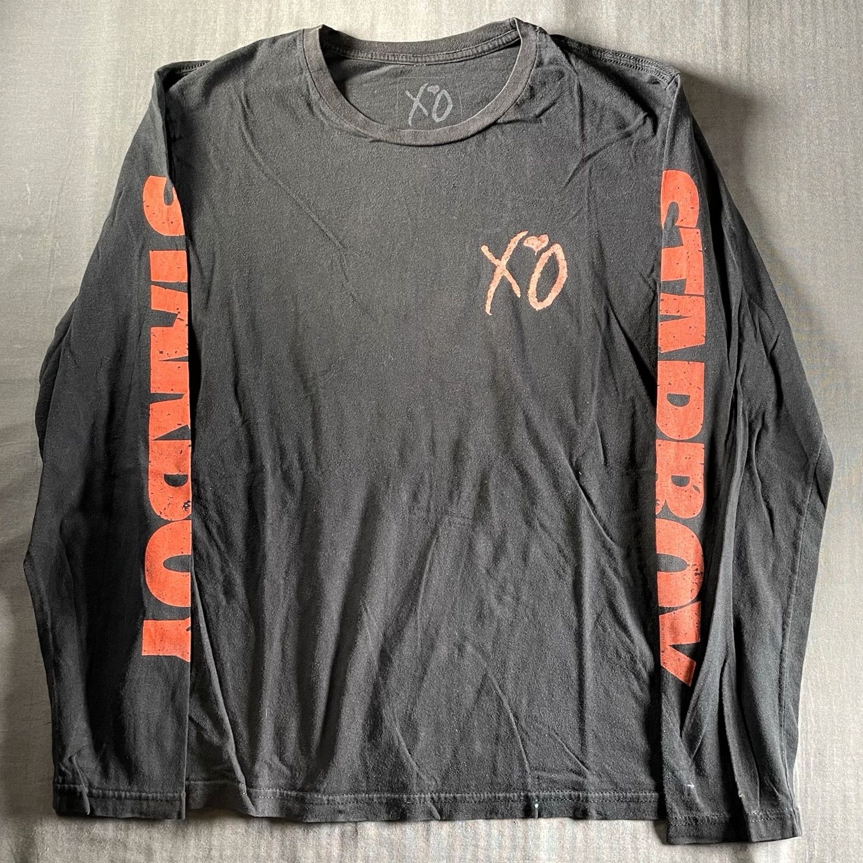 Vintage The Weeknd Shirt Mens M Black Starboy Concert Long Sleeve T-Shirt Graphic Print Logo Size US M / EU 48-50 / 2 - 2 Thumbnail