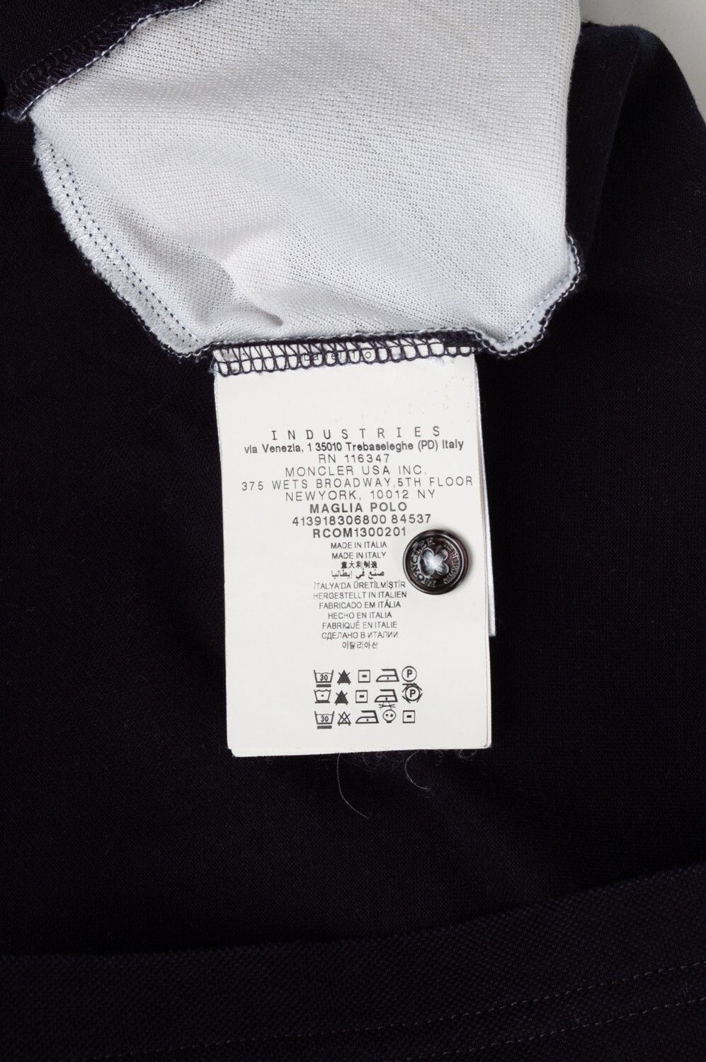Moncler Moncler Gamme Bleu Men polo Size L Size US M / EU 48-50 / 2 - 5 Thumbnail