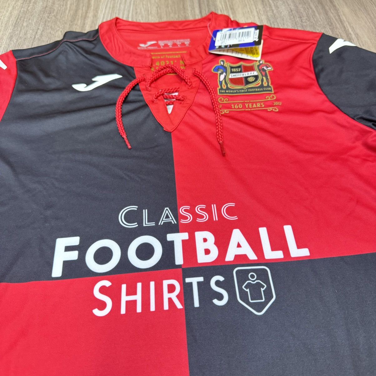 Joma Sheffield FC 160 years Longsleeves shirt (Bnwt) Size US L / EU 52-54 / 3 - 3 Thumbnail