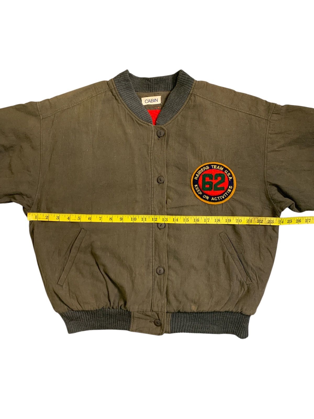 Vintage Rare Design Vintage Raiders Team U.S.A. Bomber jackets Size M / US 6-8 / IT 42-44 - 7 Thumbnail