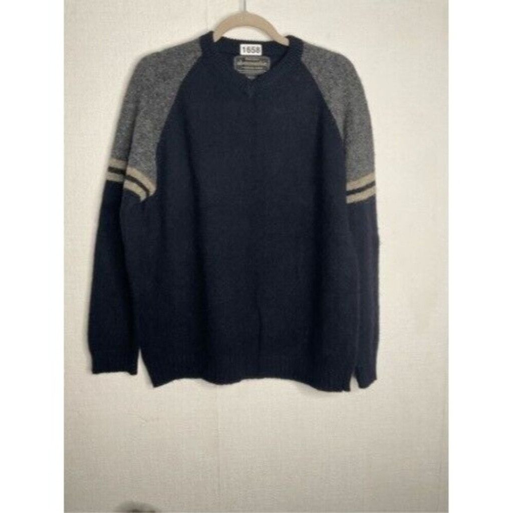 Abercrombie & Fitch VTG Abercrombie & Fitch Wool Knit CrewNeck Sweater Men XL Size US XL / EU 56 / 4 - 4 Thumbnail