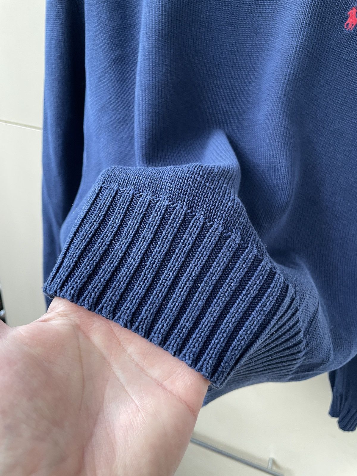 Polo Ralph Lauren Vintage Polo Ralph Lauren Knit Navy Sweater Size US M / EU 48-50 / 2 - 5 Thumbnail