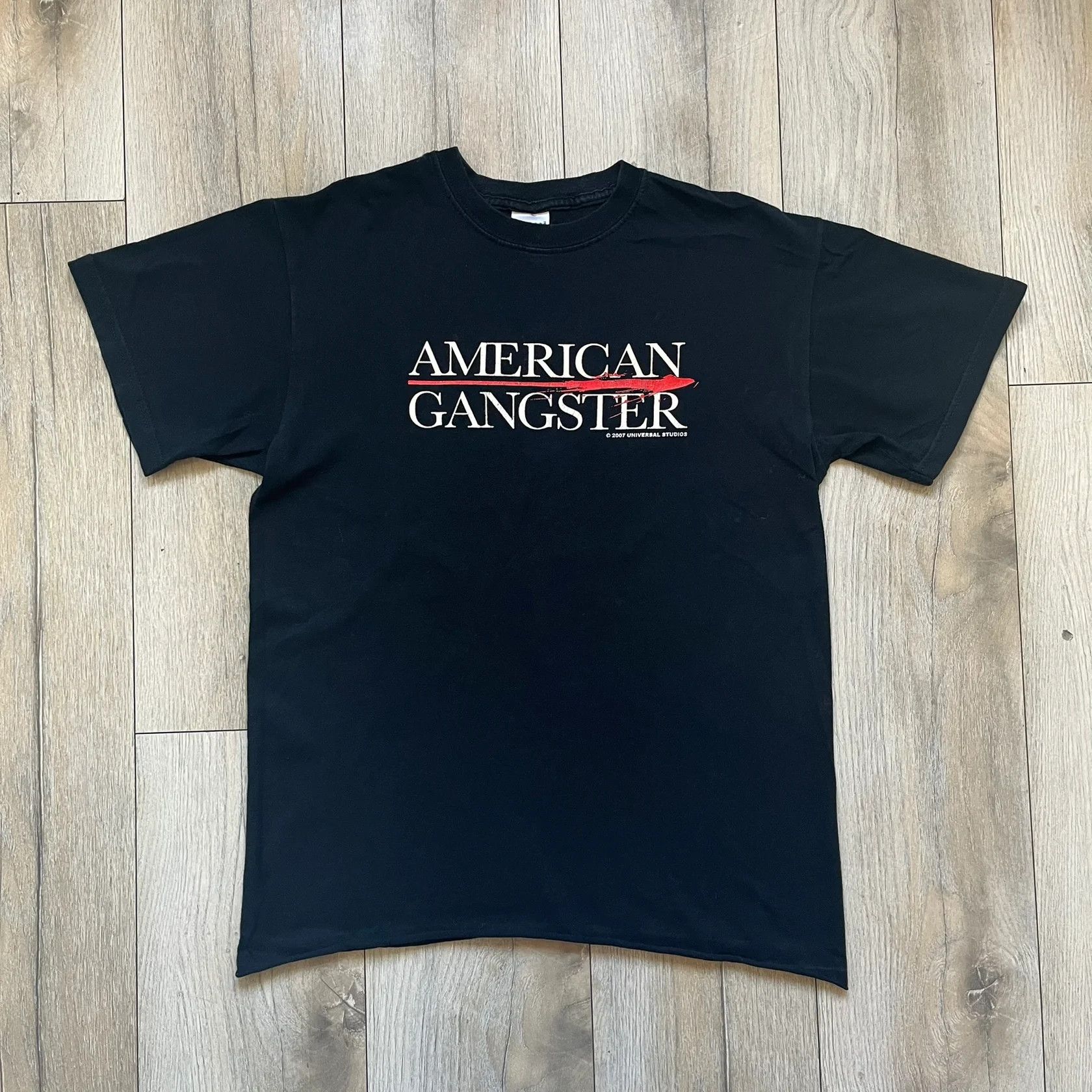 Vintage American Gangster 2007 Promo Tee Size US M / EU 48-50 / 2 - 1 Thumbnail