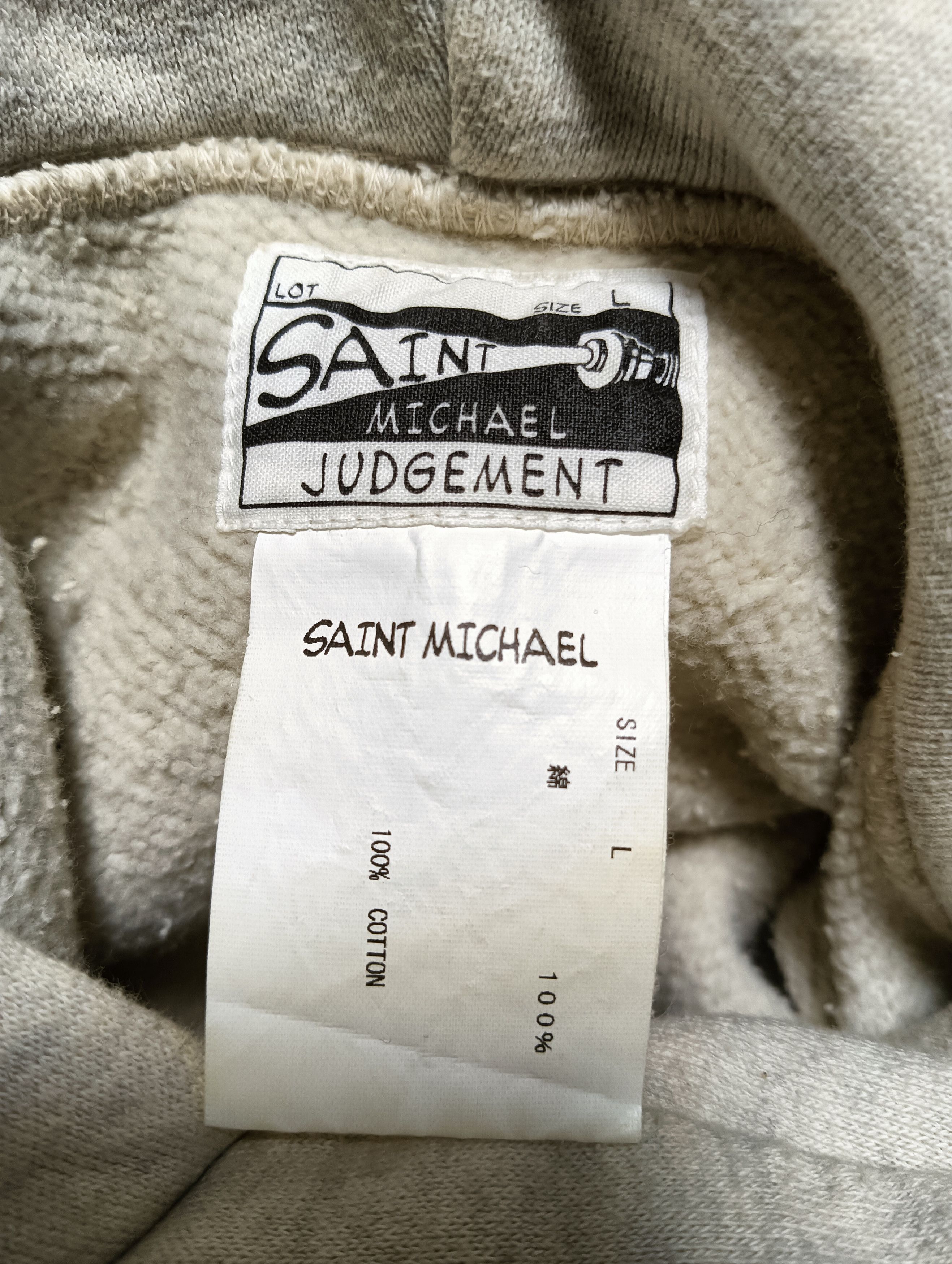Saint Michael Aged Graffiti Hoodie Size US L / EU 52-54 / 3 - 4 Thumbnail