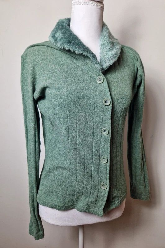 Hysteric Glamour Vintage faux fur archive y2k Avant garde japan cardigan Size M / US 6-8 / IT 42-44 - 2 Thumbnail