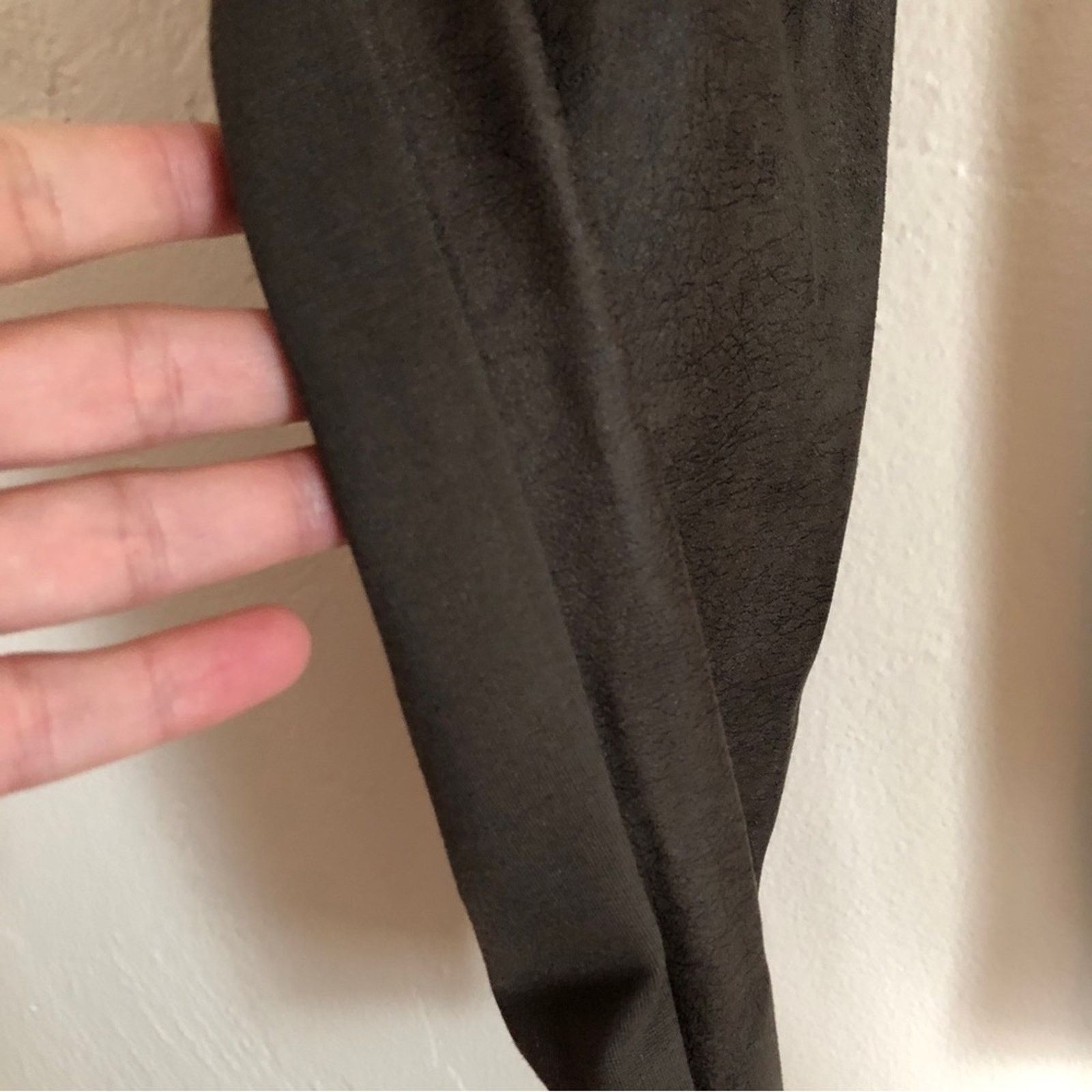 Other NWT a.n.a. Italian Olive Stretch Skinny Leggings Dress Pants Size 30" / US 8 / IT 44 - 5 Thumbnail