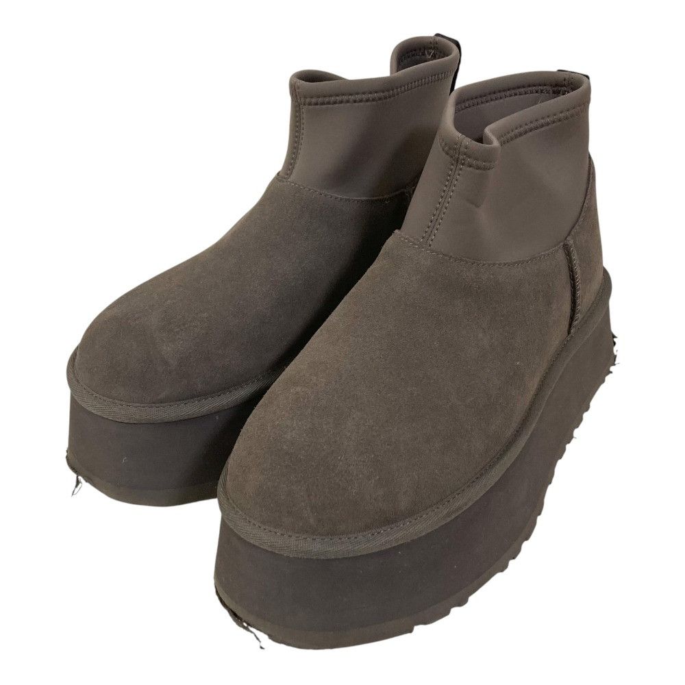 Ugg UGG UGG Classic Mini Dipper Platform Short Boots Leather Shoes 1168170 DUTY FREE for USA Size ONE SIZE - 1 Thumbnail