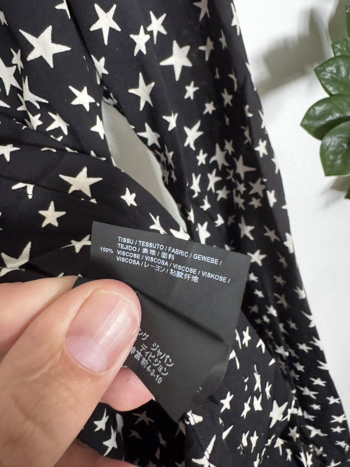 Saint Laurent Paris Hedi stars dylan viscose shirt Size US M / EU 48-50 / 2 - 5 Thumbnail
