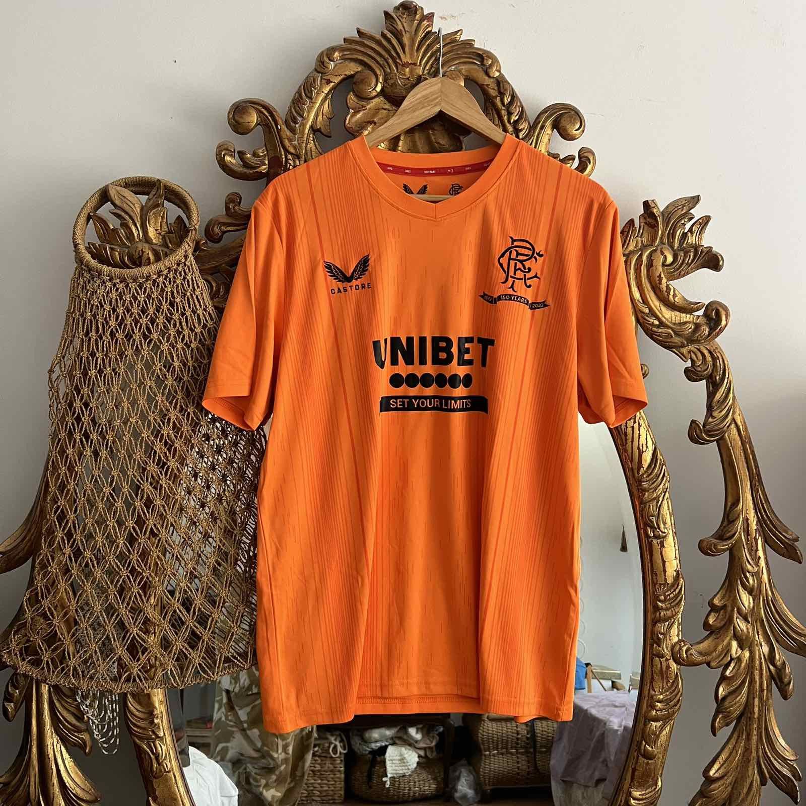 Castore Castore Rangers 2022/23 Football Jersey Shirt Sz XL Size US XL / EU 56 / 4 - 1 Thumbnail