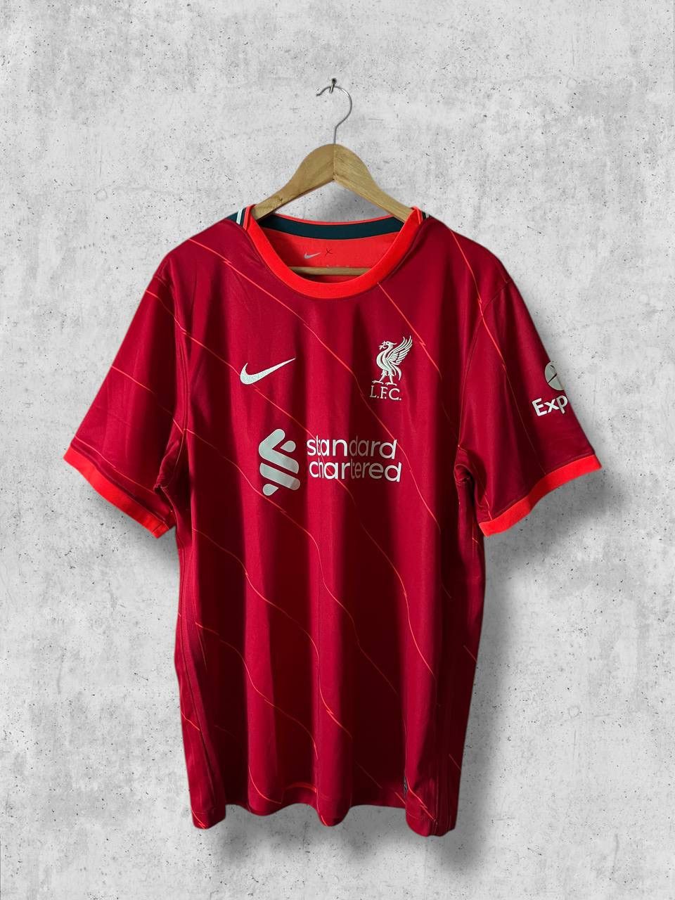 Nike Nike Liverpool football jersey club England soccer vintage Size US XL / EU 56 / 4 - 1 Thumbnail