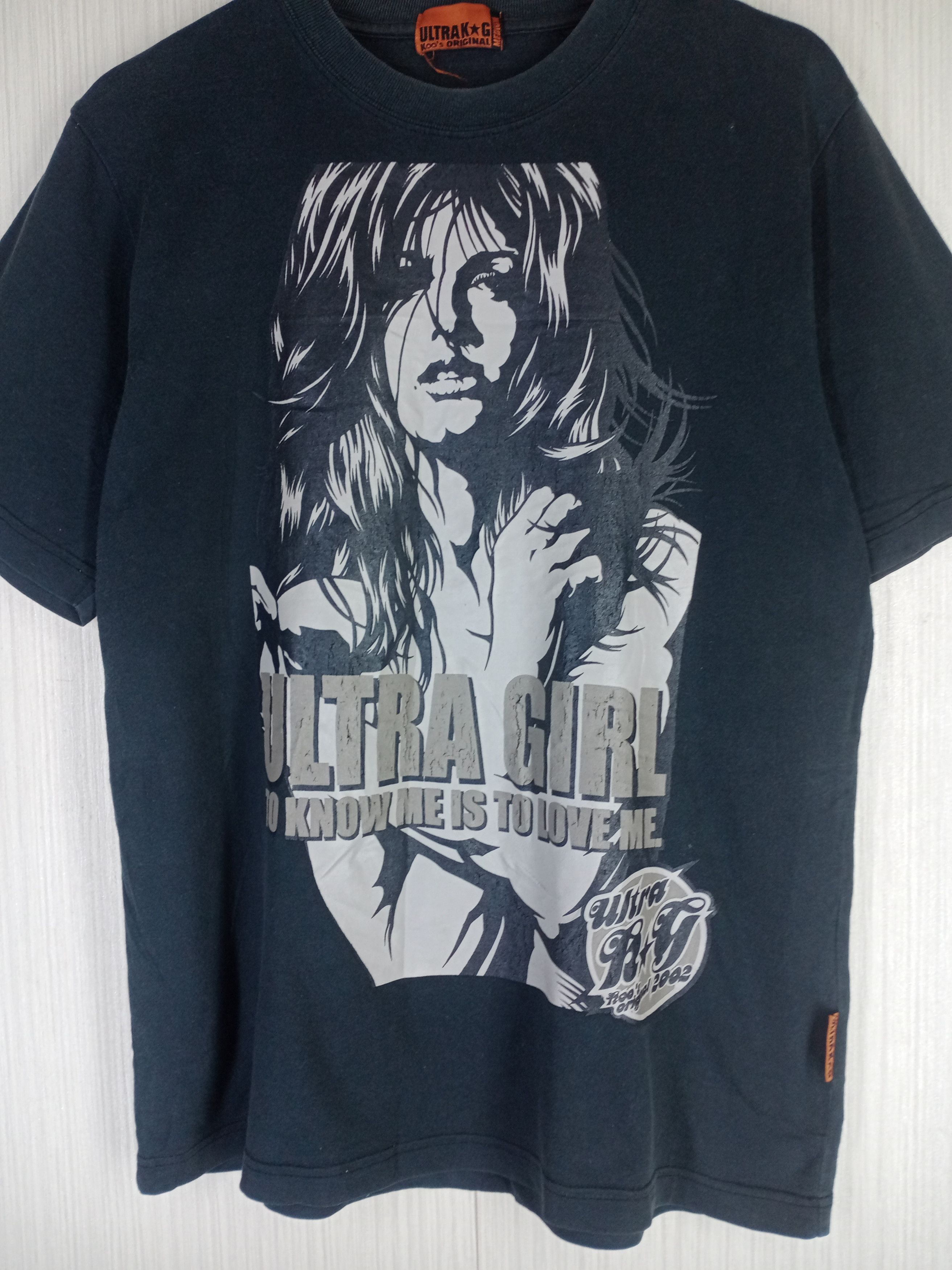 Japanese Brand Rare Vintage Ultra Girl Sexy Girl Tshirt Size US M / EU 48-50 / 2 - 2 Thumbnail