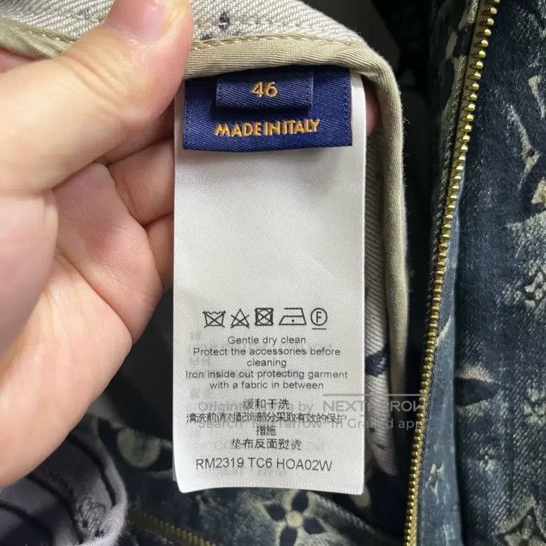 Louis Vuitton Louis Vuitton Gray Logo monogram single-breasted long-slee Size US S / EU 44-46 / 1 - 3 Thumbnail