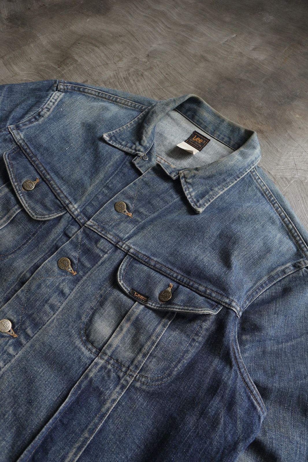 Lee Vintage 70's Lee 220-j Cowboy denim jacket Size US XL / EU 56 / 4 - 7 Thumbnail