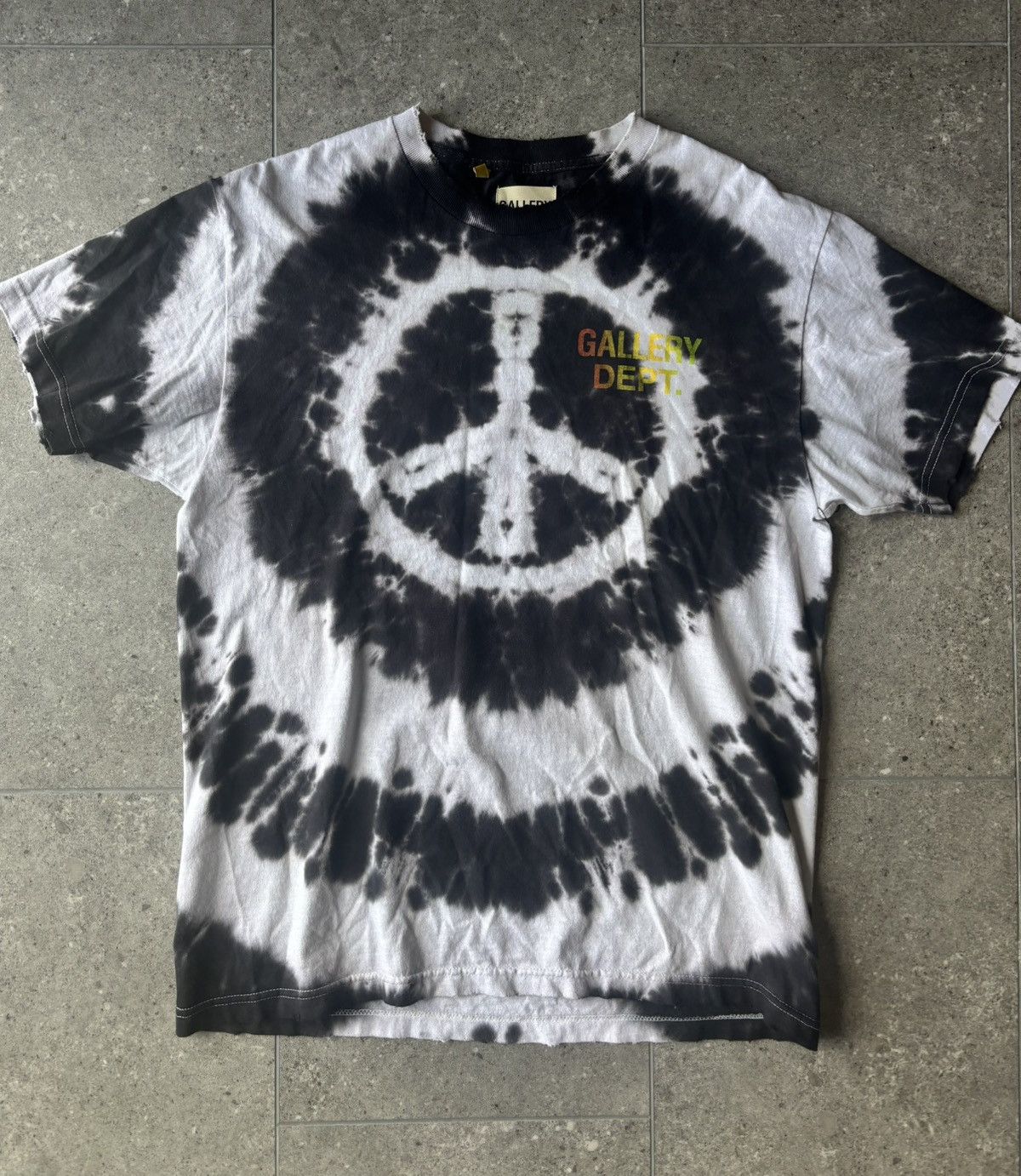 Gallery Dept. GALLERY DEPT. PEACE TIE DYE TEE SIZE M Size US M / EU 48-50 / 2 - 1 Thumbnail