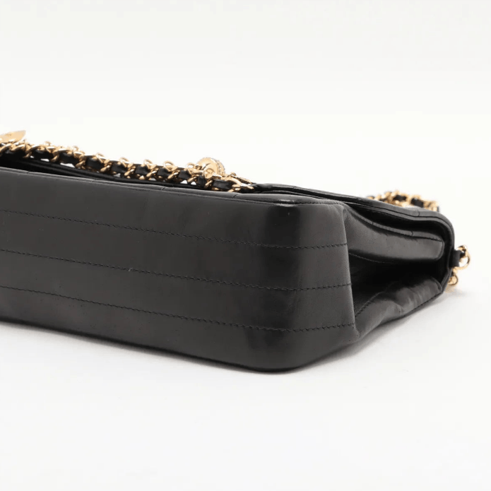Chanel Chocolate Bar Lambskin Charm Chain Shoulder Bag Size ONE SIZE - 3 Thumbnail