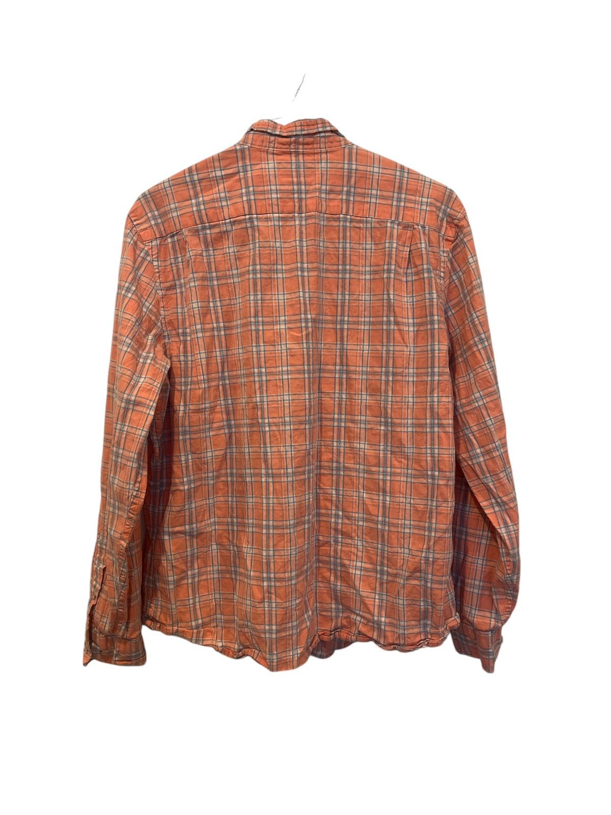 Southern Tide Southern Tide Long Sleeve Men’s Button Down Pink Plaid Linen Size US XL / EU 56 / 4 - 5 Thumbnail