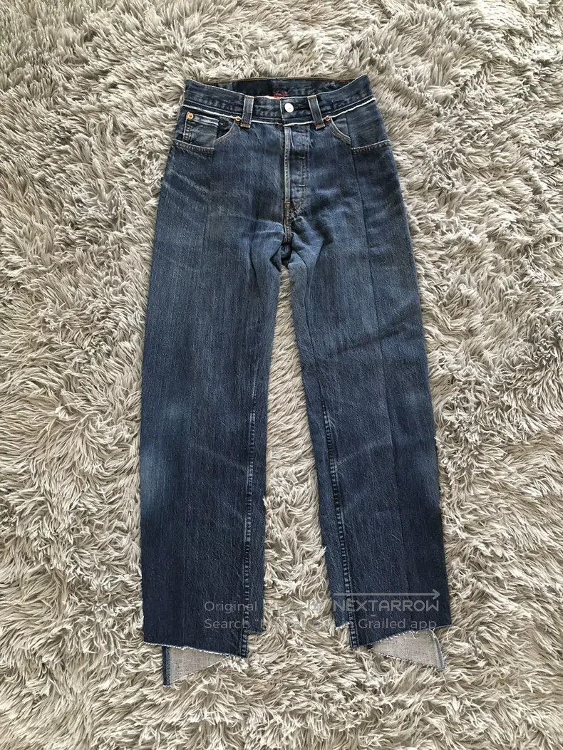Vetements size XS Patchwork jeans