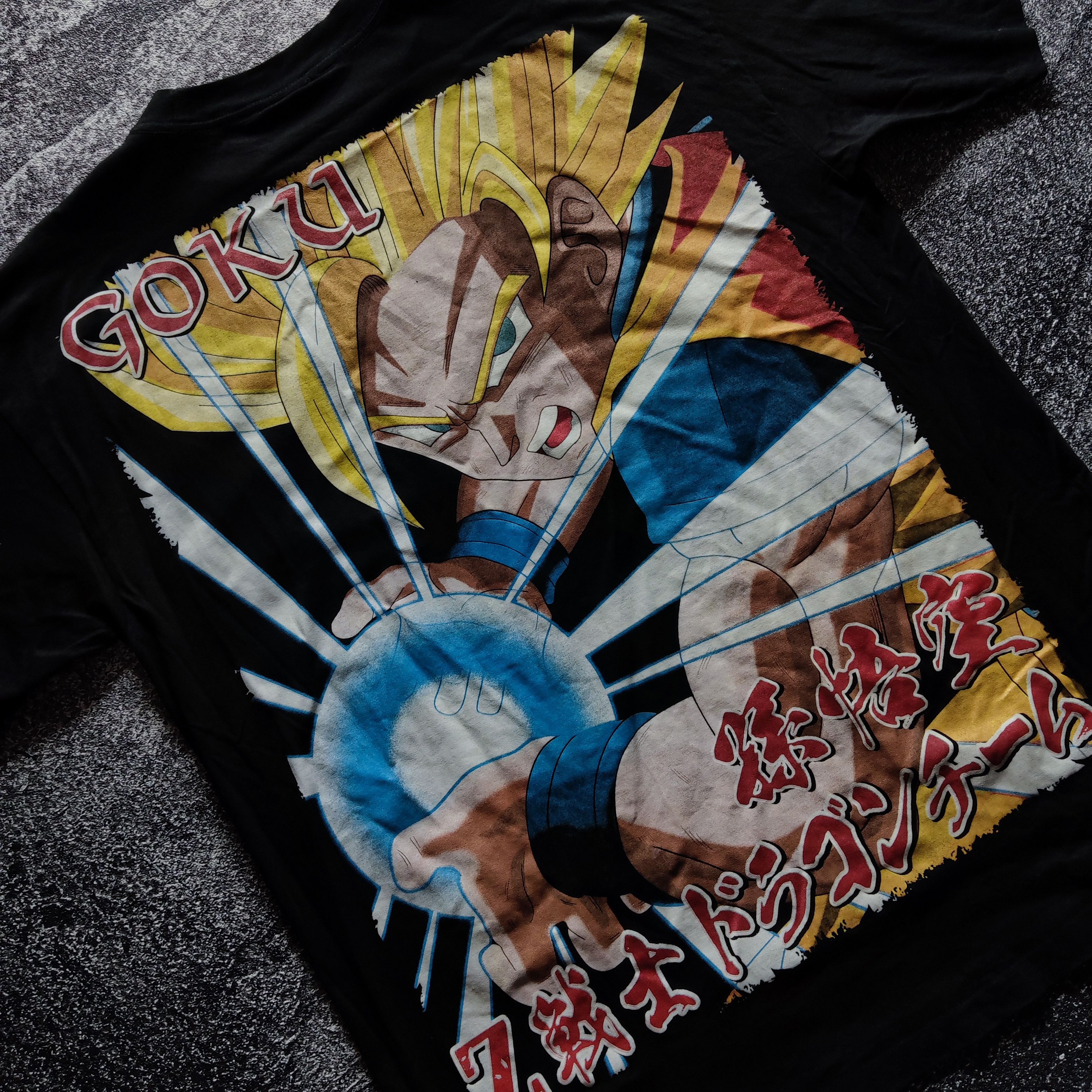 Anime × Japanese Brand × Vintage ‼️LIMITED TSHIRT DRAGON BALL Z : SAIYAN JIN‼️ Size US XL / EU 56 / 4 - 4 Thumbnail