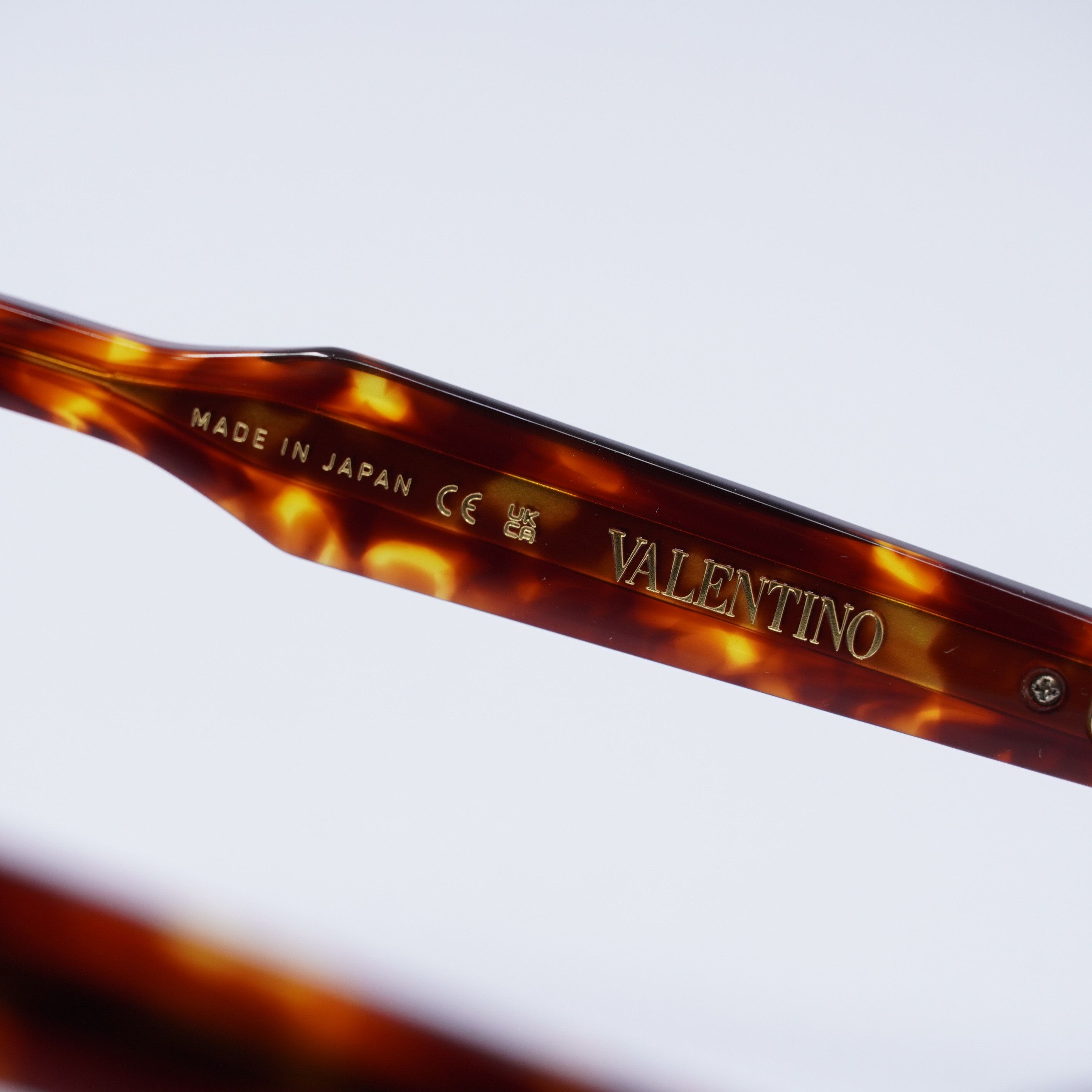 Valentino Valentino V-TALE VLX-140B Eyeglasses Havana 53mm Cat Eye Size ONE SIZE - 8 Thumbnail