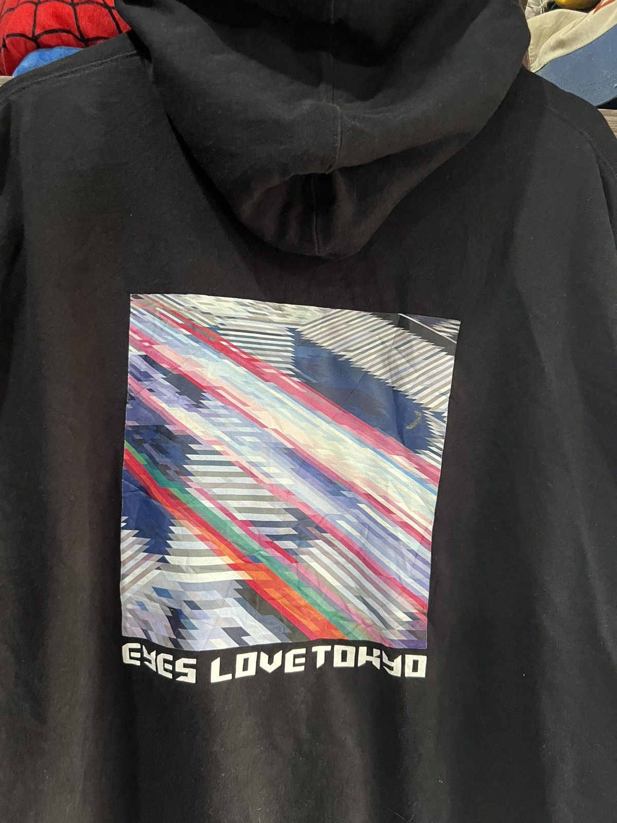 GU 🔥Rare Gu x Tadaomi Shibuya Eyes Love Tokyo Hoodie Size US XL / EU 56 / 4 - 10 Thumbnail