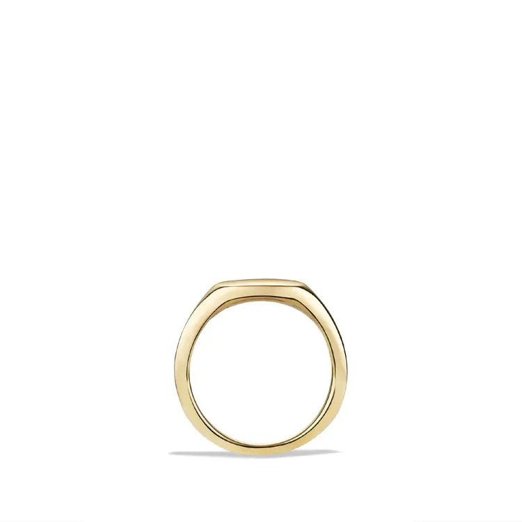 David Yurman o1s1wg111025 R12243 /Size 9 / Dy Pinky Ring in Golden Size ONE SIZE - 2 Thumbnail