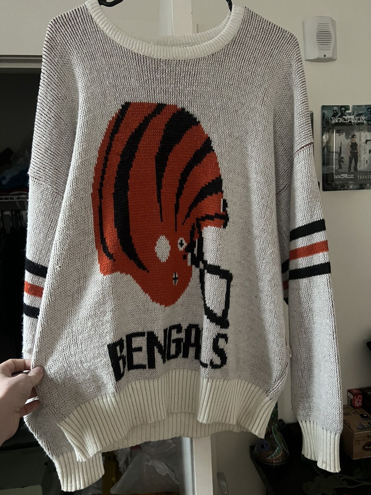 Vintage NFL Bengals Knitted Sweater