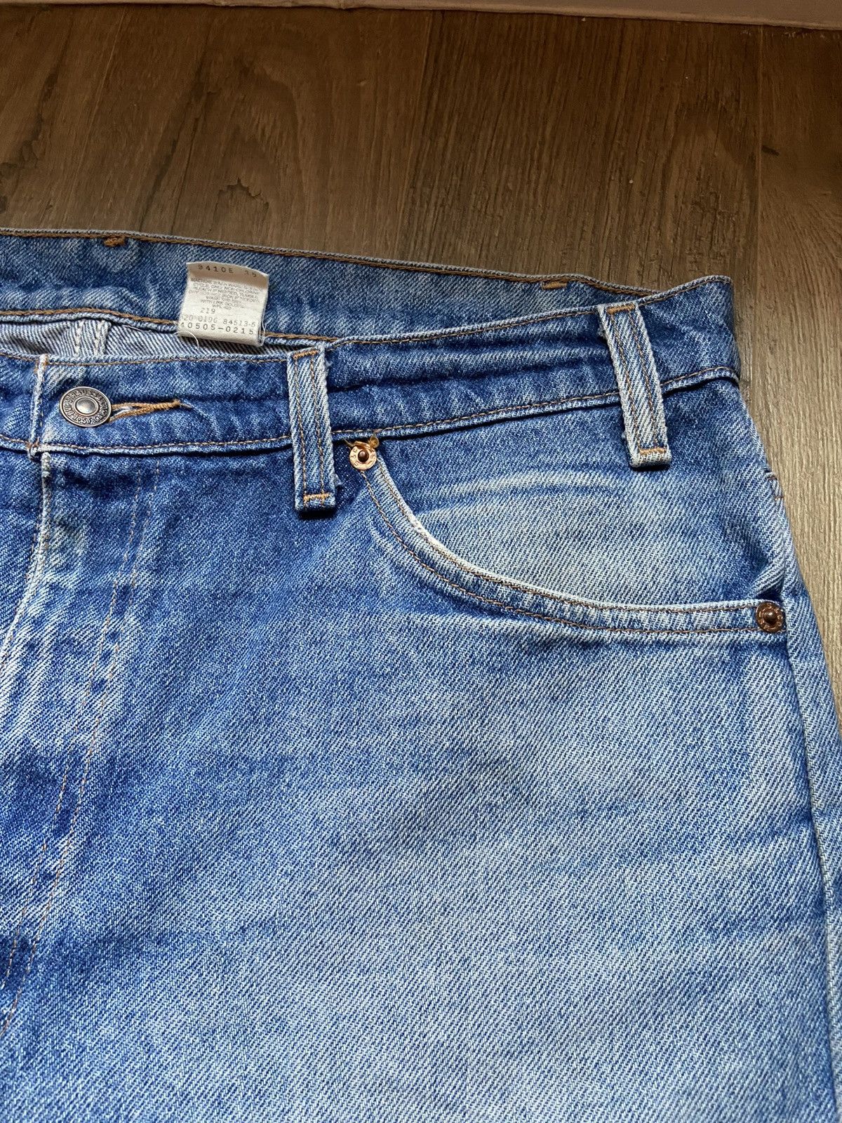 Levi's Vintage Levi’s FADED 505 Orange Tab 1996 Jeans 36x29.5 90s Size US 36 / EU 52 - 19 Thumbnail