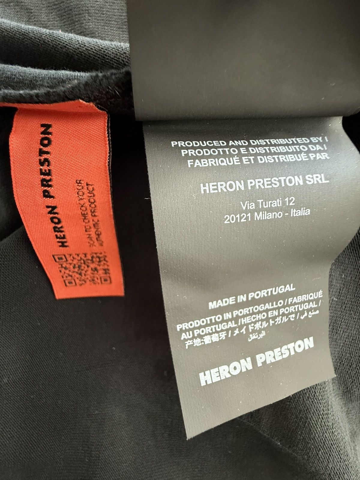 Heron Preston Heron Preston Long Sleeve Size US XL / EU 56 / 4 - 11 Thumbnail