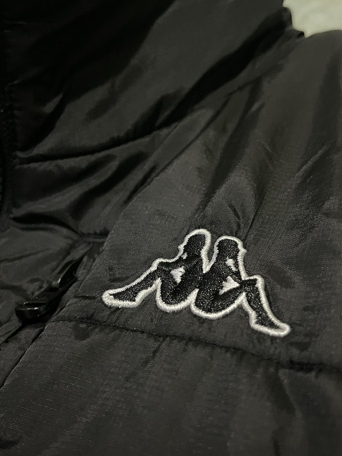 Kappa Vintage Y2K KAPPA Padded Gillet Black Puffer Jacket Size US L / EU 52-54 / 3 - 4 Thumbnail