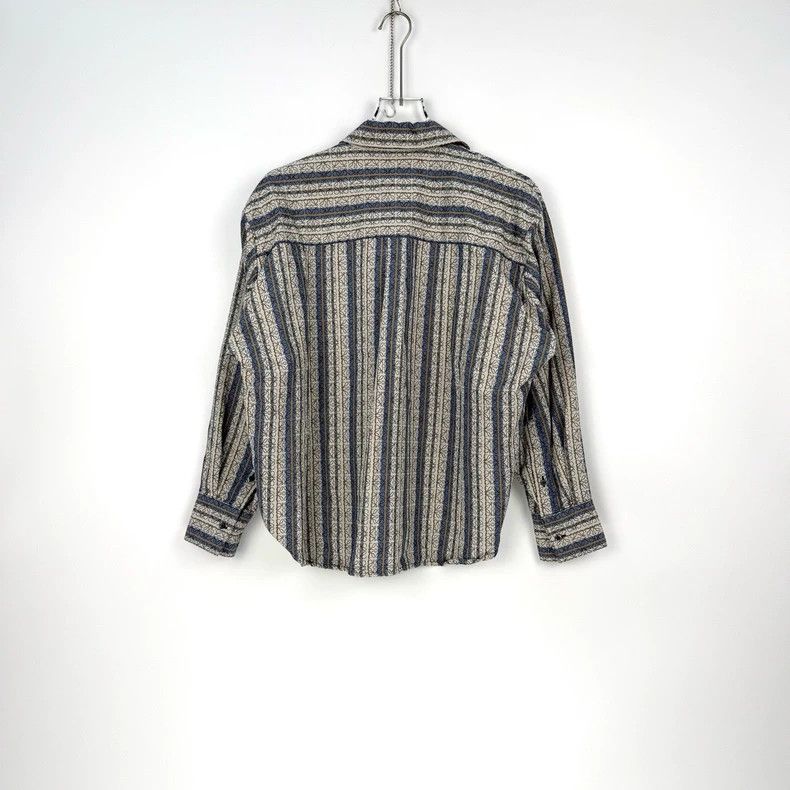 Loewe LOEWE National style vertical stripes full print shirt jac Size XS / US 0-2 / IT 36-38 - 4 Thumbnail