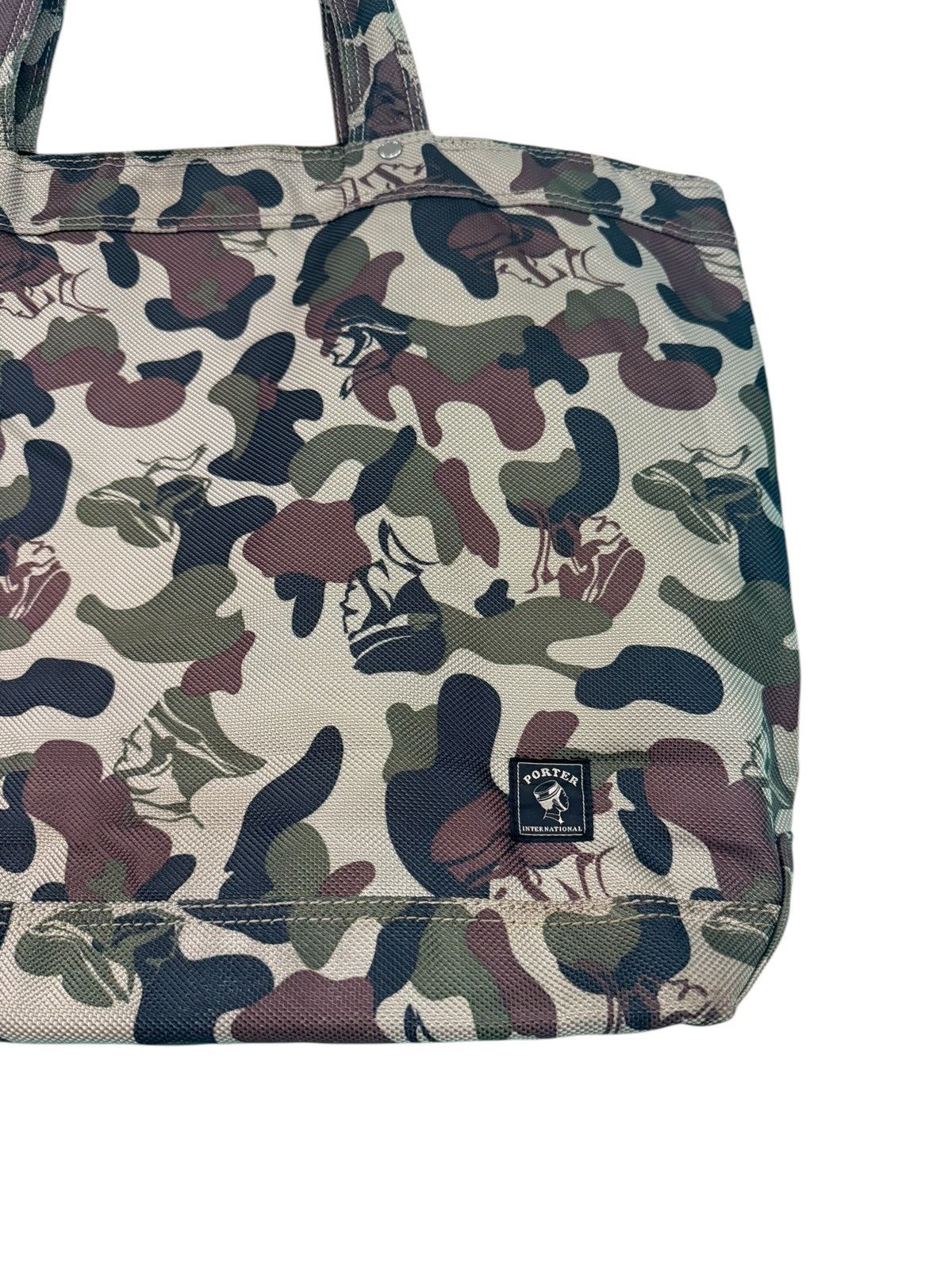 Porter PORTER INTERNATIONAL CAMO TOTE BAG Size ONE SIZE - 10 Thumbnail
