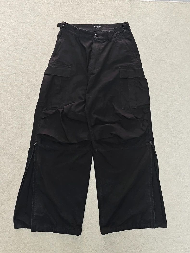 Balenciaga Balenciaga 22FW Pulled Cargo Wide Leg baggy Pants 2502