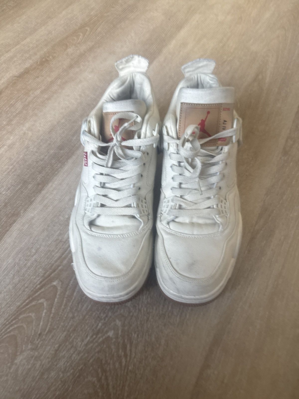 Levi's × Nike Levi x nike Jordan 4s Size US 11 / EU 44 - 1 Thumbnail
