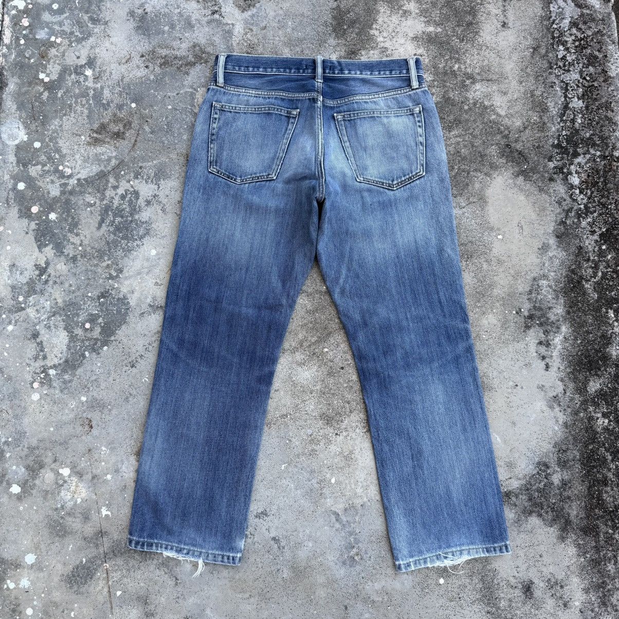 Japanese Brand × Jean × Vintage VINTAGE JAPANESE FADED RIPPED JEAN DENIM PANTS Size US 32 / EU 48 - 7 Thumbnail