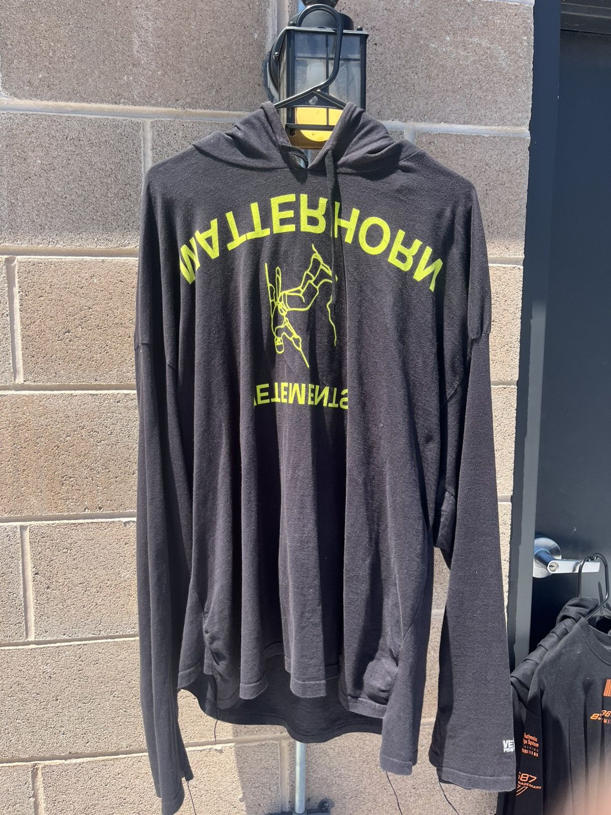 Vetements (FINAL PRICE) SS18 VETEMENTS Matterhorn Hoodie | Grailed