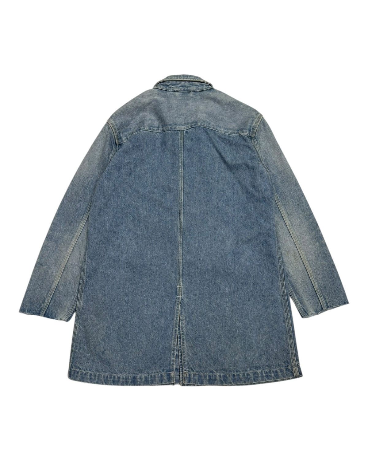 Blue Blue Japan × Evisu × Momotaro Jeans 🔥MOMOTARO JAPAN BLUE DENIM CHORE JACKET Size US M / EU 48-50 / 2 - 11 Thumbnail
