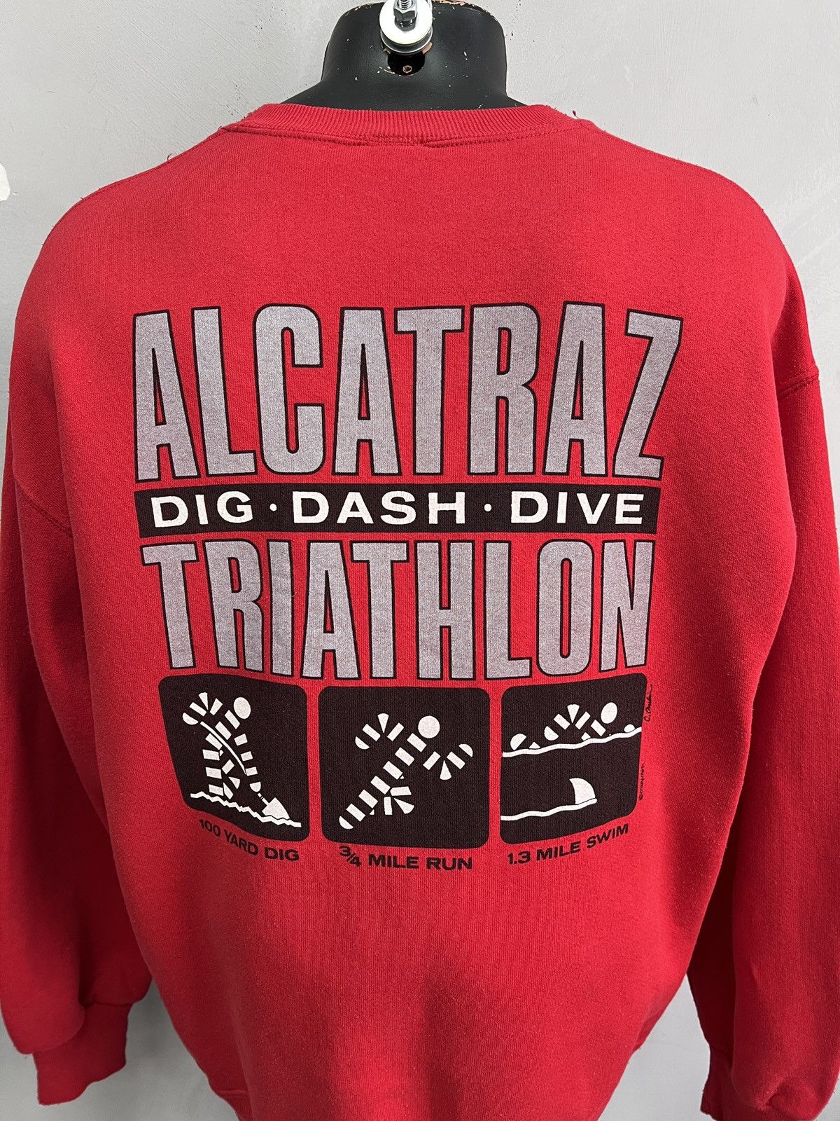 Vintage San Francisco Sweatshirt alcatraz tetro 90s Brand Style Y2K Size US L / EU 52-54 / 3 - 8 Thumbnail