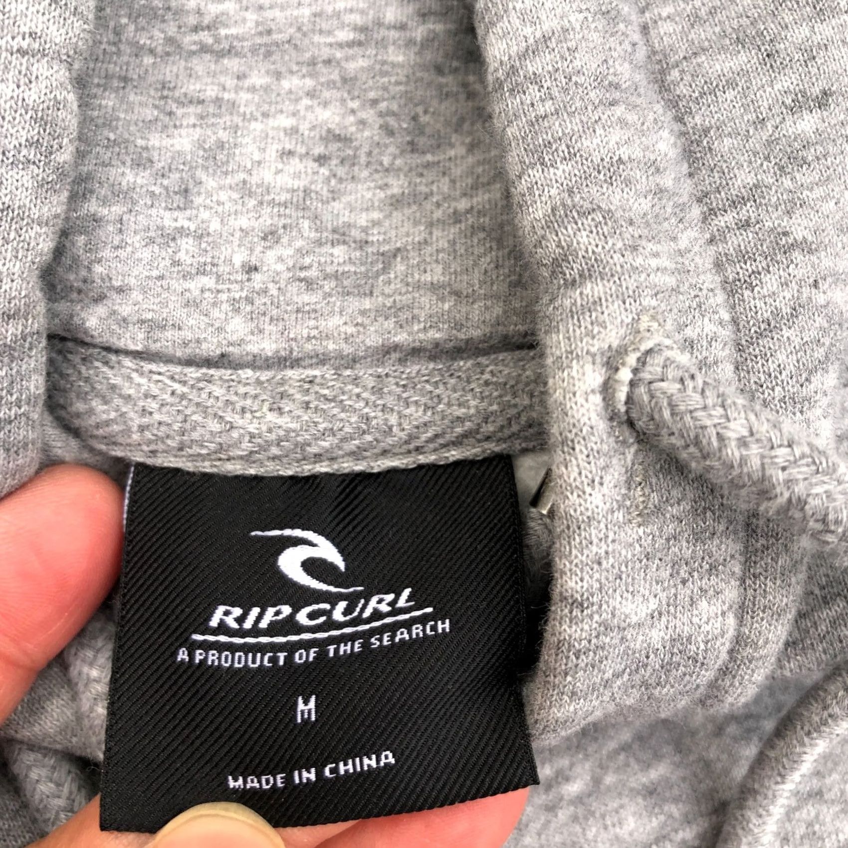 Rip Curl RIP CURL WET SUITS Hoodie Sweatshirt Men's Medium Pullover Grey Sweater Size US M / EU 48-50 / 2 - 5 Thumbnail