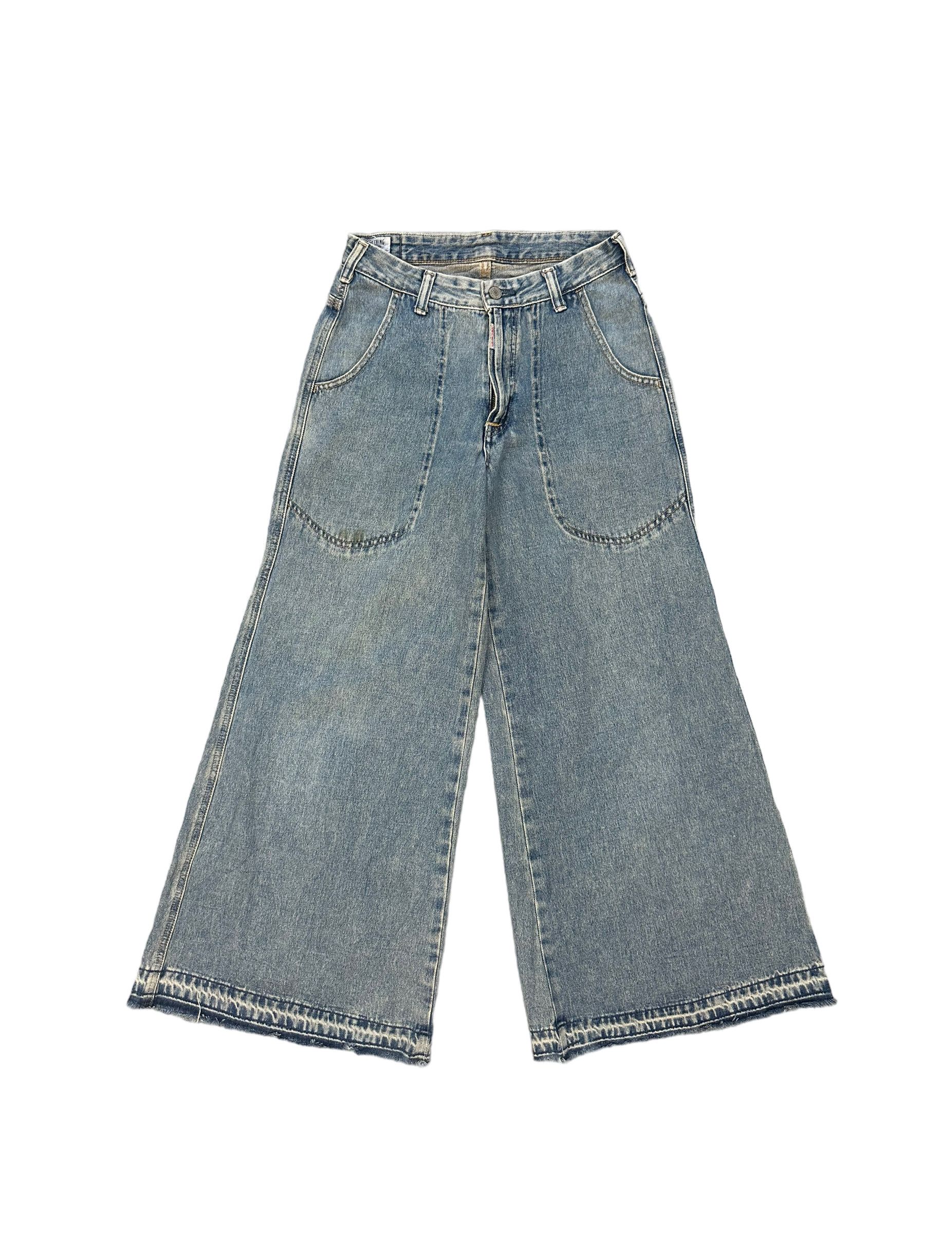 Edwin SUPER FLARE🔥EDWIN SOMETHING FRENCH JEANS #7926-190 Size 28" / US 6 / IT 42 - 1 Thumbnail