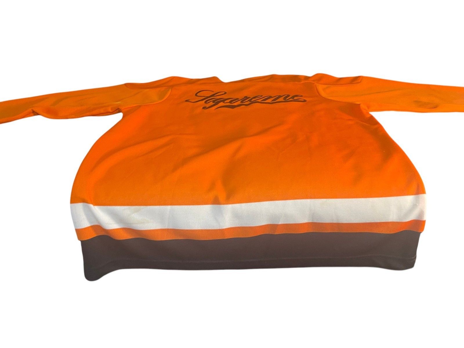 Supreme Supreme Lamborghini Hockey Jersey SS20 Orange Men's Large Size US L / EU 52-54 / 3 - 13 Thumbnail
