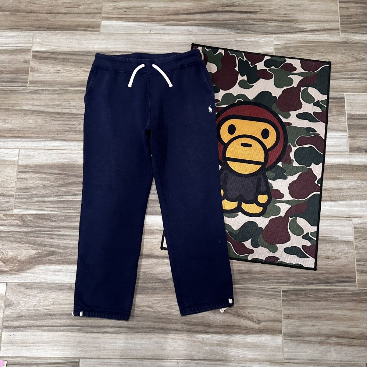 Polo Ralph Lauren Navy Blue Polo Ralph Lauren Sweatpants Size US 38 / EU 54 - 1 Thumbnail